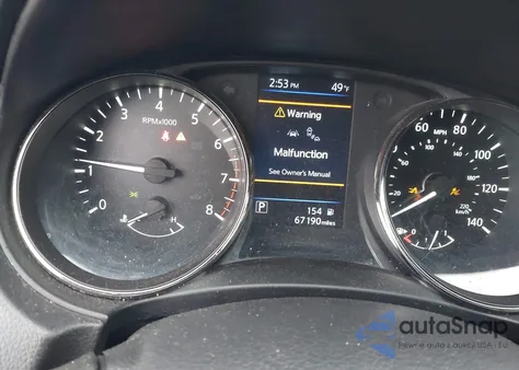 2021 Nissan Rogue Sport S Awd Xtronic Cvt z USA, uszkodzony, nr VIN JN1BJ1AWXMW426525